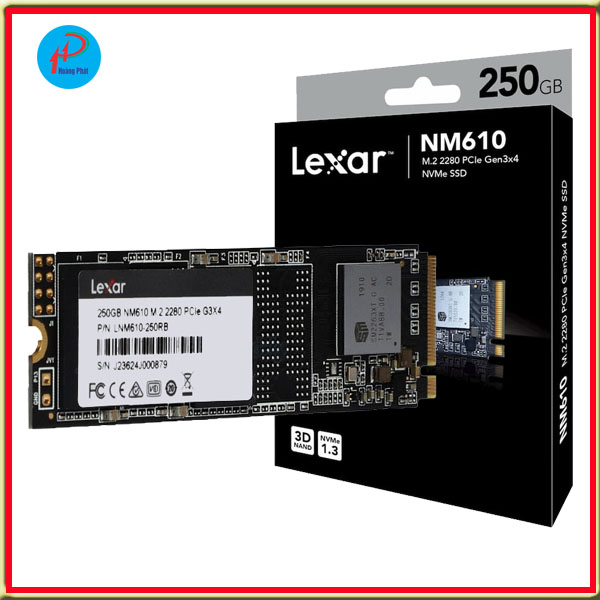 Ổ Cứng SSD LEXAR M2 2280 NVME 250G LNM610 250RB