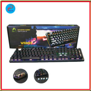 Bàn Phím Cơ Gaming LED RGB VSP VM01 - Đen