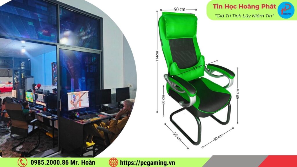 Ghế Phòng Net 5 Lap Dat Phong Net cau hinh 1 8