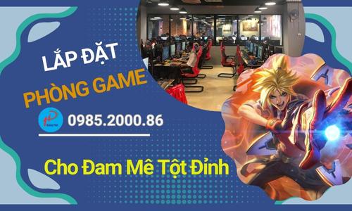 Lắp đặt phòng game: Tạo không gian tuyệt vời cho niềm đam mê chơi game