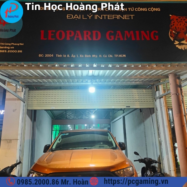 Phòng Game Leopard Gaming - Quy Mô : 30 Máy  Cấu Hình E-Sports - Địa Chỉ : Vinhome Quận 9