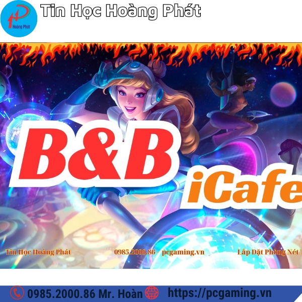 Phòng Game BB icafe - Quy Mô : 16 Máy  Cấu Hình E-Sports - Địa Chỉ : Củ Chi- Tp.HCM