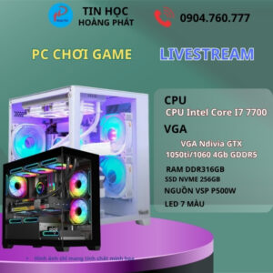 PC Gaming Core Core i7 7700 | 16Gb RAM | SSD 256Gb | VGA 1060 4Gb