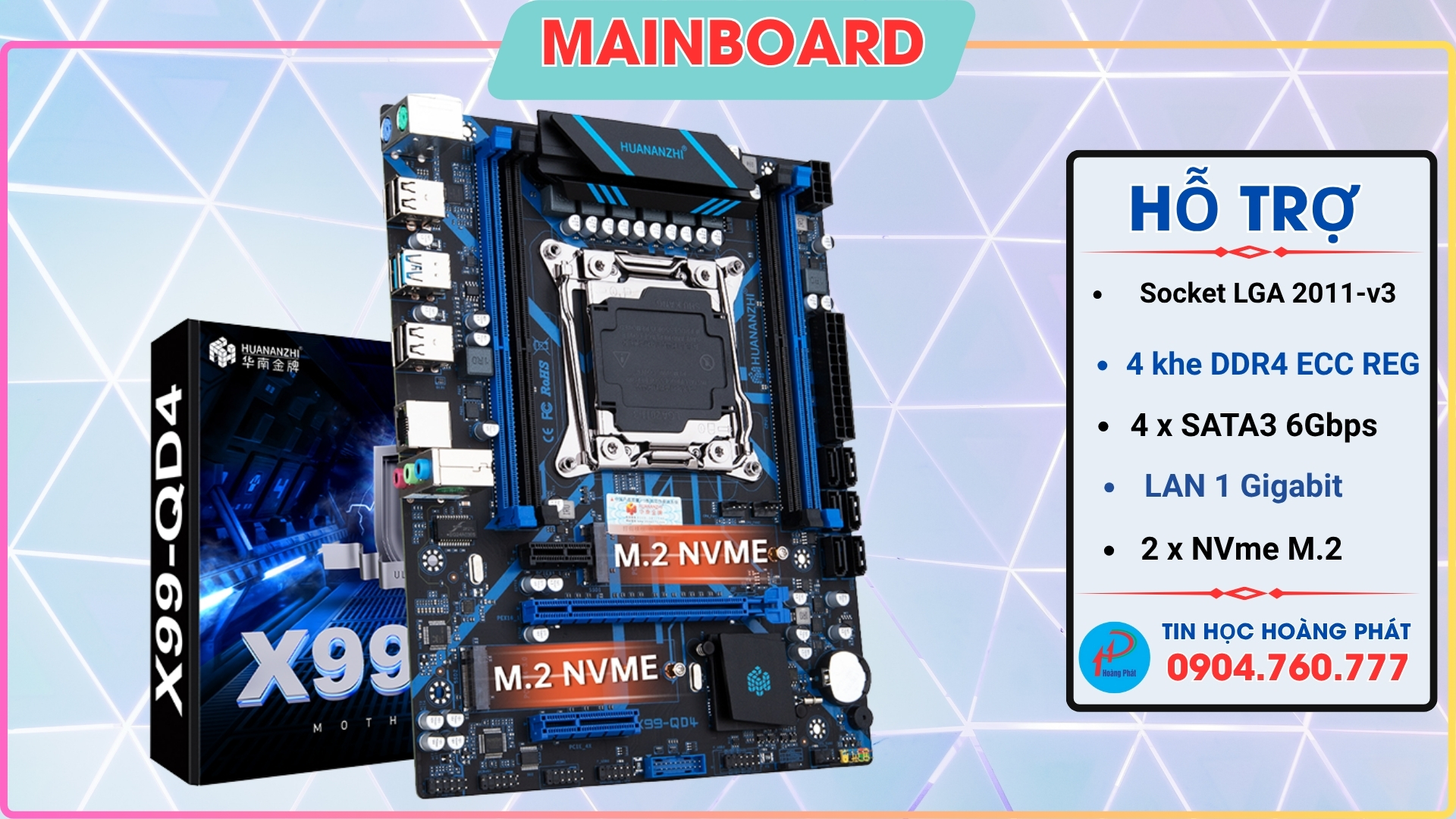 Mainboard X99E DDR4 5