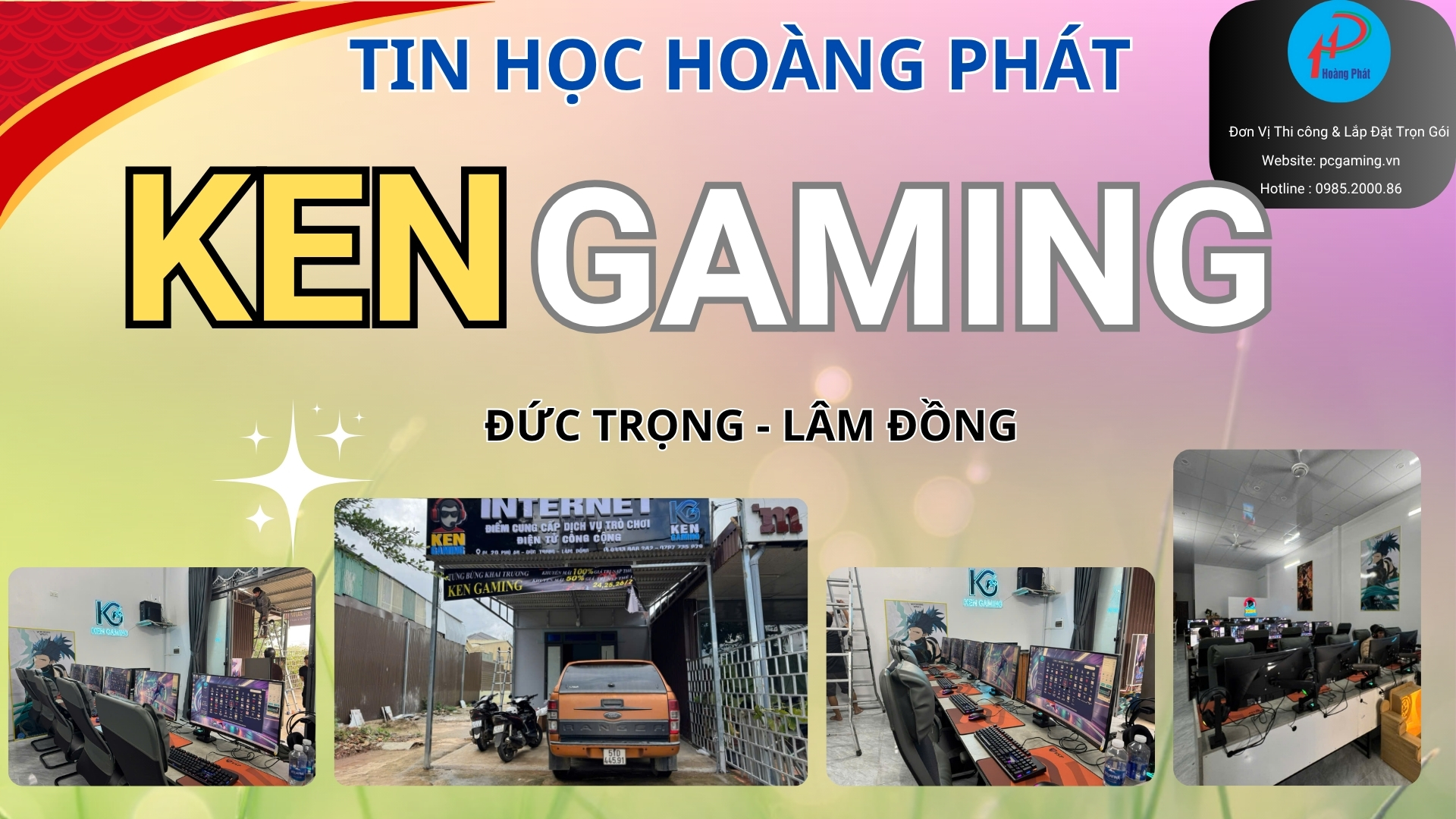 lắp đặt phòng net trọn gói tại Lâm Đồng