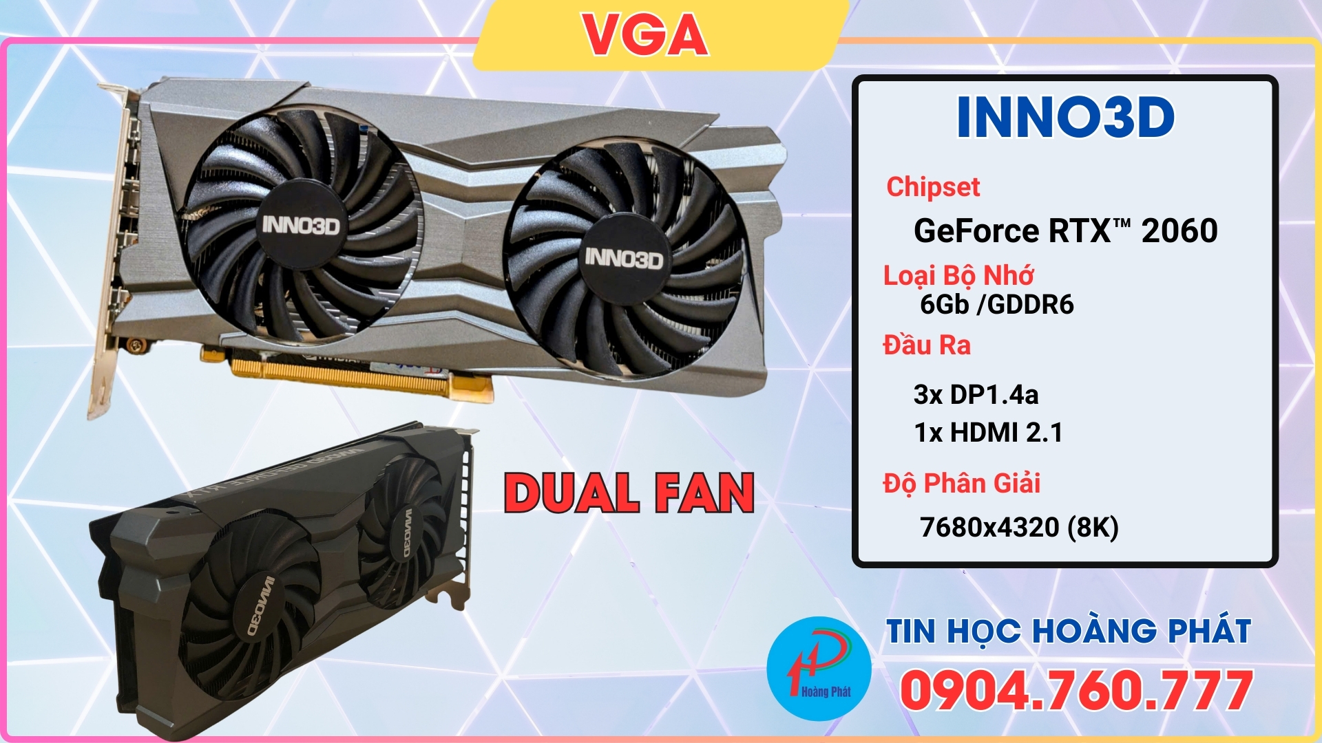 Review Mẫu VGA Hot tại Tin Học Hoàng Phát – Lựa Chọn Hoàn Hảo cho Game Thủ & Đồ Họa 3 5 2