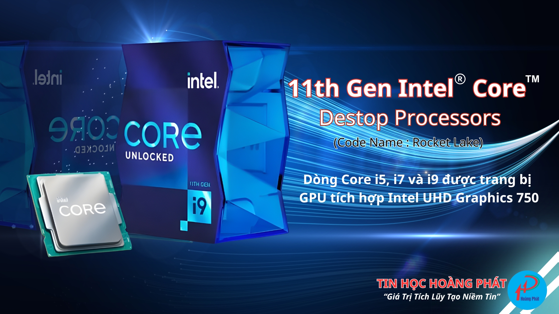 thế hệ CPU Intel Core i Gen 11 – Rocket Lake.