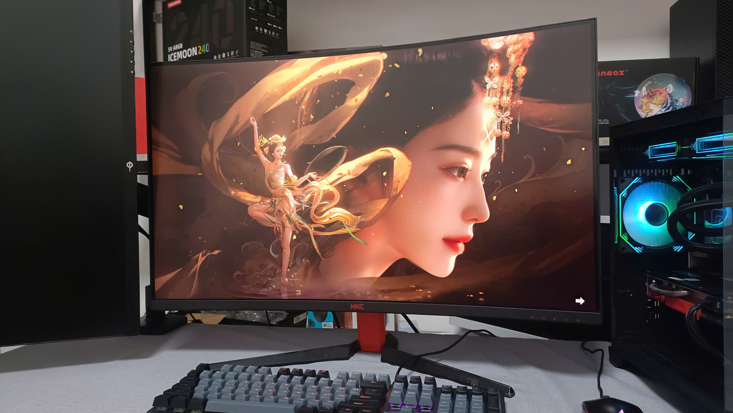 Màn hình 32inch cong HKC M32A7F