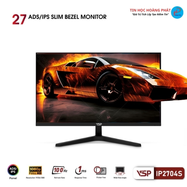 Màn hình VSP IP2704S IPS (27inch / IPS / FHD / 100Hz / 1ms) 6 Màn hình VSP IP2704S