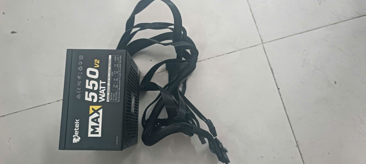 pc văn phòng Nguồn Jetek MAX 550