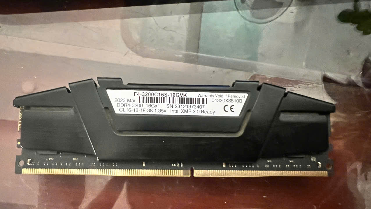 Ram PC G.Skill 16GB DDR4 3200MHz