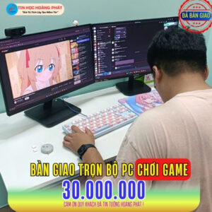 Bàn Giao PC Chơi Game 30 triệu Chiến Game AAA với VGA 5060 12GB