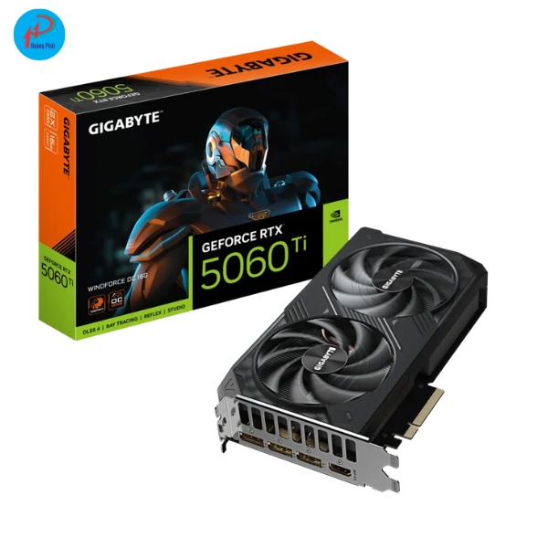 VGA Gaming gigabyte RTX 5060Ti | 16Gb | GDDR7 | WINDFORCE MAX 2FAN 5 VGA Gaming gigabyte RTX 5060Ti