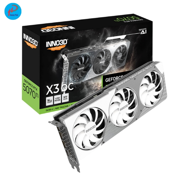 VGA INNO3D Geforce RTX 5070Ti | 16GB | GDDR 7 | 3FAN 5 VGA ino3D 5070ti