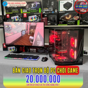 Bàn Giao PC Chơi Game 20 Triệu Anh Khánh Lâm Đồng | i5 12400F | 16Gb Ram | VGA 2060s 8Gb