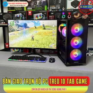 Bàn Giao Bộ PC Giả Lập Treo 10 Tab Game, Cày MMO cho Anh Minh Tây Ninh