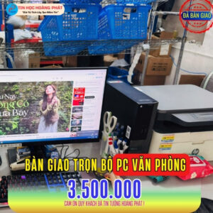 Bàn Giao PC Văn Phòng Quản Lý Kho Anh Đức - Tân Phú | Dell 7020 SFF