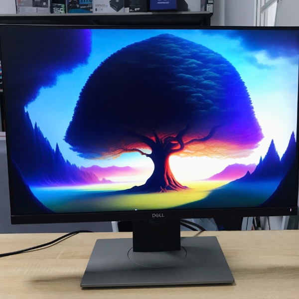 Xả Kho Màn Hình DELL 24 inch : (P2421 | FULLHD | Chân xoay | QSD) 9 nguon 5002 2
