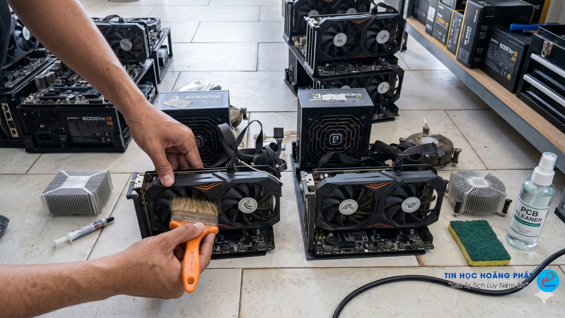 Dịch Vụ Vệ Sinh Phòng Net Chuyên Nghiệp: Hành Trình "Lột Xác" Cho Hoàng PC Gaming Tại Đồng Nai 5 12