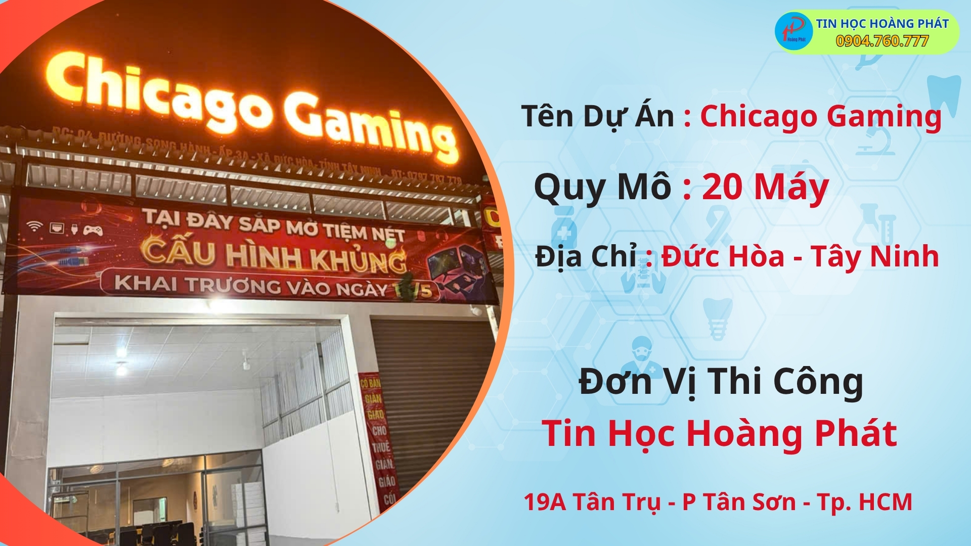 Dự Án Chicago Gaming: Đỉnh Cao Trải Nghiệm Từ Dịch Vụ Lắp Đặt Phòng Net Trọn Gói Tại Tây Ninh 2 Chicago Gaming - lắp đặt phòng net trọn gói tại Tây Ninh