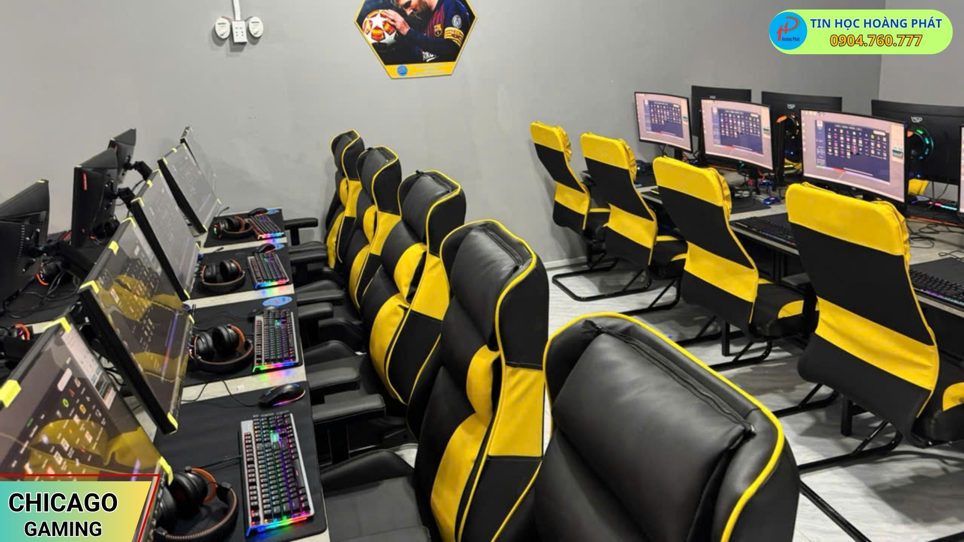 Dự Án Chicago Gaming: Đỉnh Cao Trải Nghiệm Từ Dịch Vụ Lắp Đặt Phòng Net Trọn Gói Tại Tây Ninh 3 Chicago gaming 5