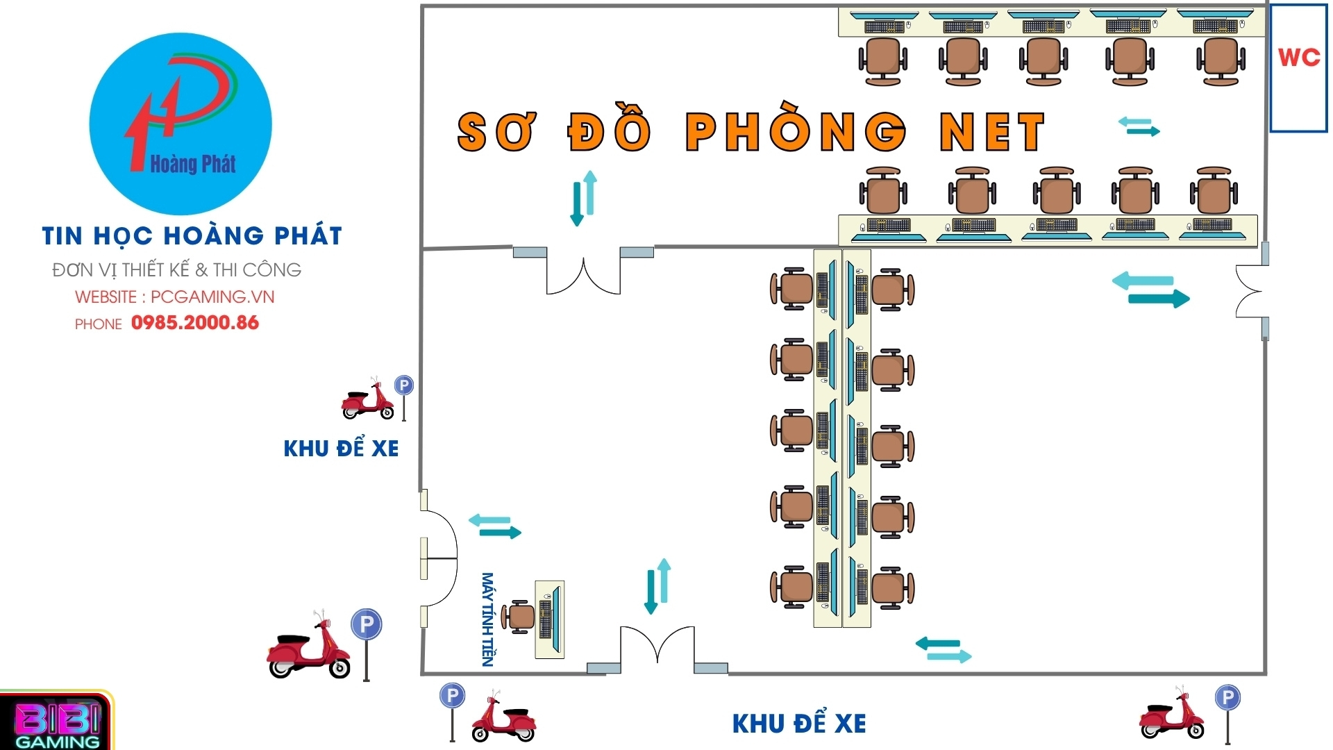 Bí Quyết Tối Ưu Doanh Thu Net Cỏ: Chi Tiết Dự Án Bibi Gaming Tại Quảng Phú, Lâm Đồng 2 BIBI Gaming 4