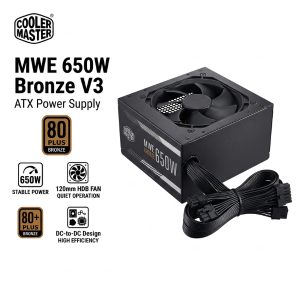 PC Gaming, Máy Tính Văn Phòng Giá Rẻ TPHCM | Build PC Theo Yêu Cầu 113 PC Chơi Game Và Đồ Họa: Đánh Giá Chi Tiết Nguồn Cooler Master MWE 650W Bronze V3