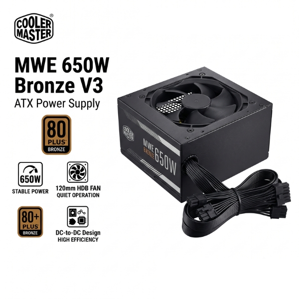 Cooler Master MWE 650W Bronze V3