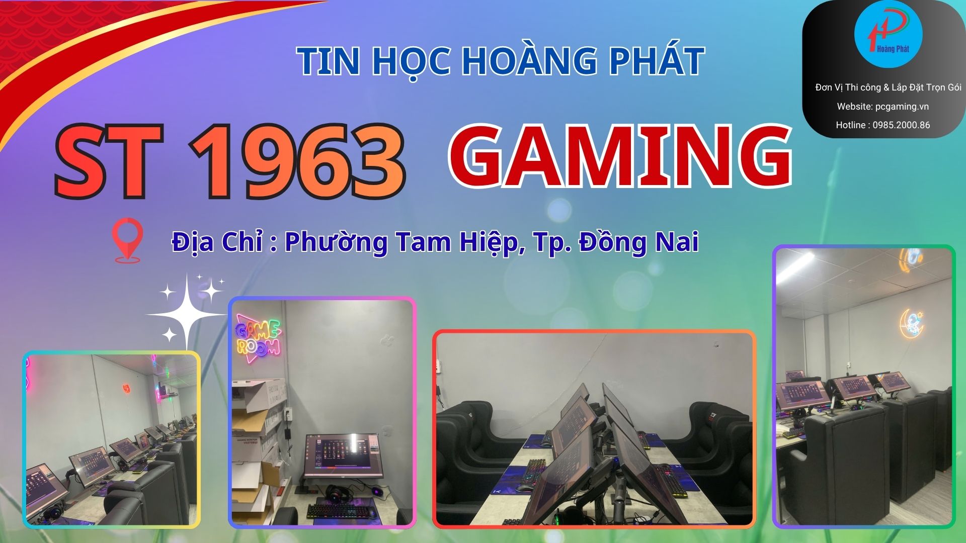 ST 1963 GAMING – Điểm Đến Mới Cho Game Thủ Tại Tam Hiệp, Thành Phố Đồng Nai
