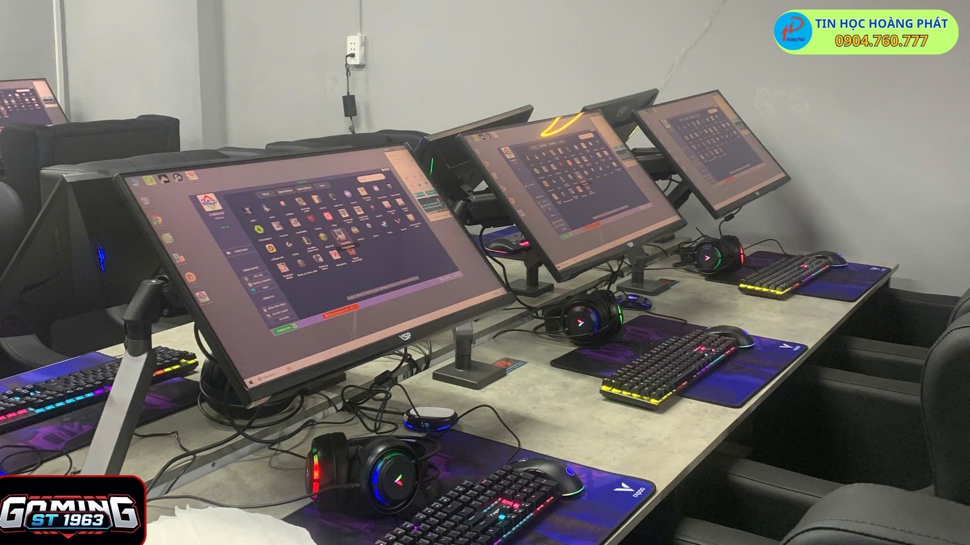 he thong may tinh gaming st 1963 gaming